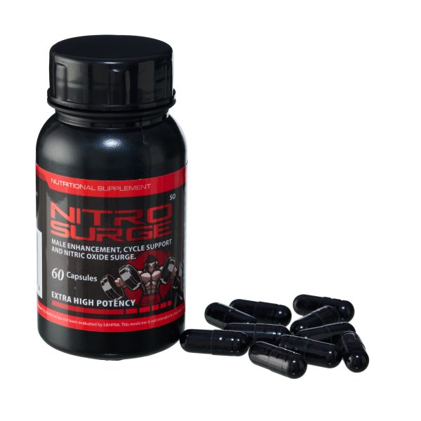 Nitro Surge Male Enhancement, Cycle Support and Nitric Oxide Surge 60's - Image 4